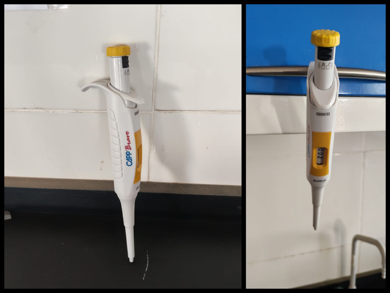 Single channel pipette